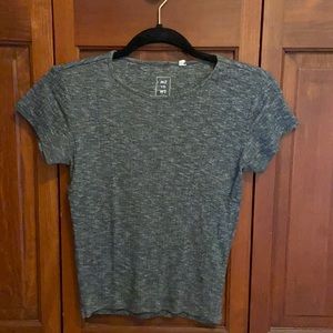 Heather Grey Baby Tee